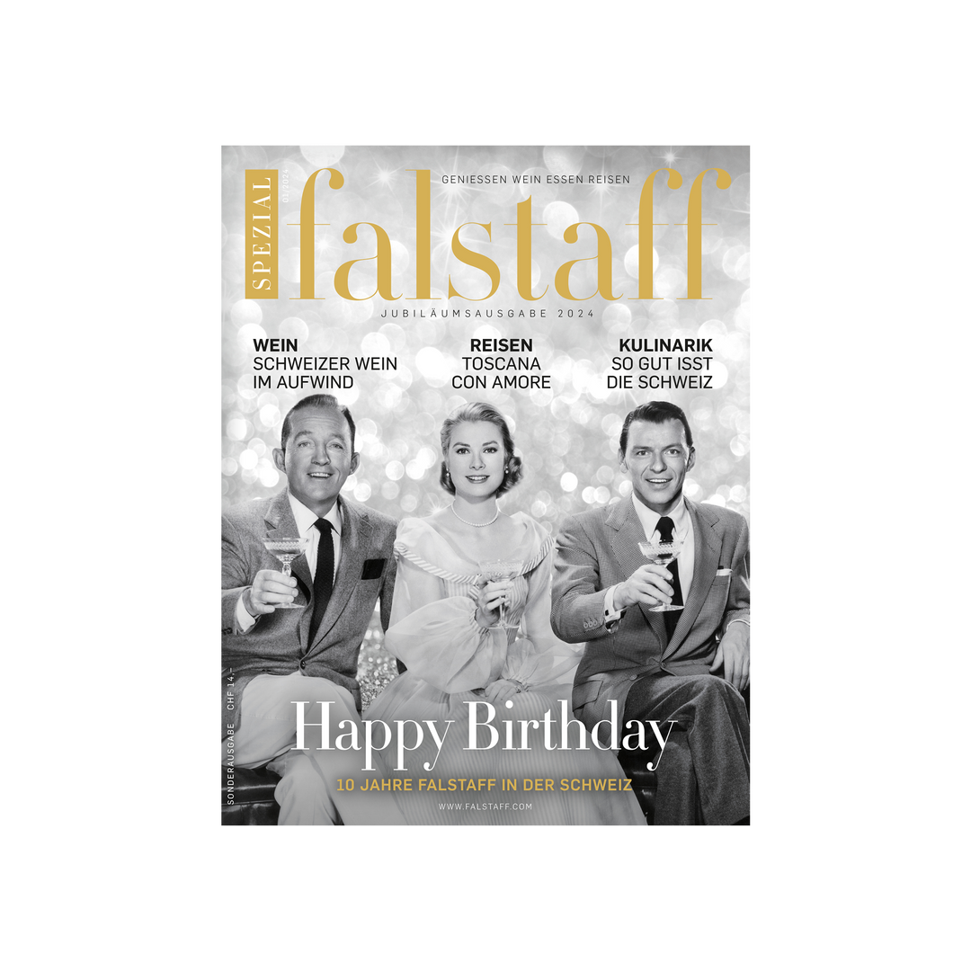 Falstaff Special Jubiläumsausgabe Schweiz 2024
