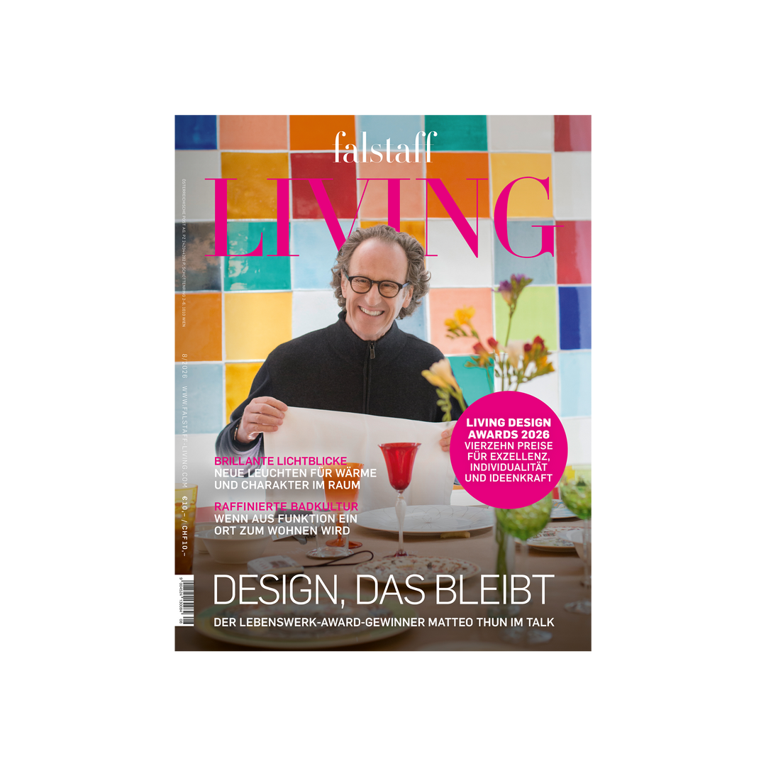 Falstaff LIVING Magazin 08/2026