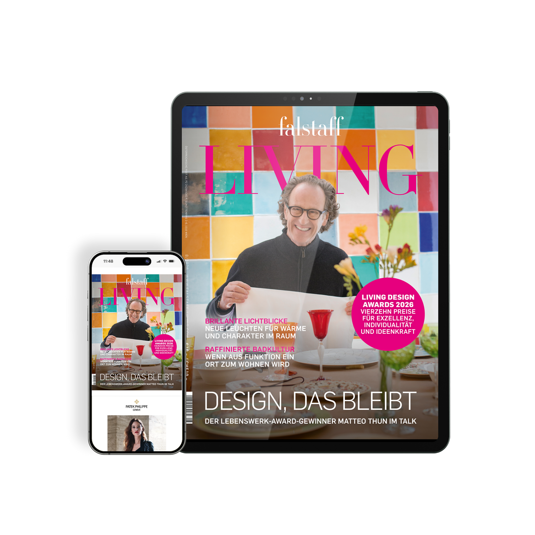 Falstaff LIVING Magazin 08/2026